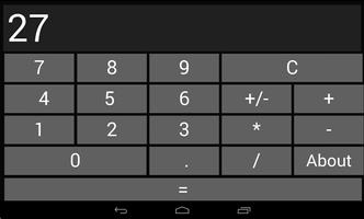 Calculator captura de pantalla 1