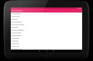 برنامه‌نما Volley Android Demo عکس از صفحه