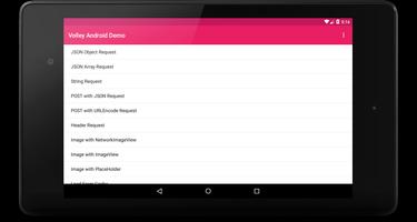 Volley Android Demo تصوير الشاشة 3