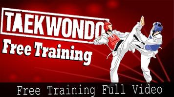 Taekwondo free training पोस्टर