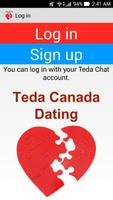 Teda Canada Dating Application постер