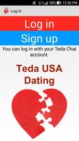 Teda Free American Dating App Affiche