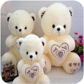 Teddy Bear Wallpaper آئیکن