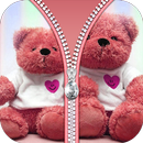 Teddy Bear Zipper Lock APK