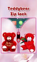 2 Schermata Teddy Bear Zipper Lock