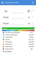 BMI Calculator اسکرین شاٹ 3
