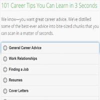 Poster Career Tips