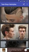 Teen Boys Hairstyles poster