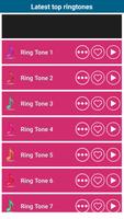 Latest top ringtones โปสเตอร์