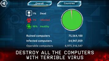 Computer Virus Simulator capture d'écran 1