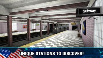 Subway Simulator 3 - New York captura de pantalla 3