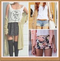 Teen Outfit Style Ideas Poster