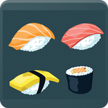 เกมส์จับคู่ภาพเหมือนซูชิน่ารัก