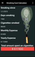 Poster Smoking Cost Calculator