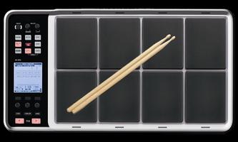 پوستر Dj Mix Drum Pads Electro