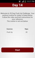 30 Day Push Up Challenge screenshot 3
