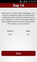 30 Day Plank Challenge FREE capture d'écran 3
