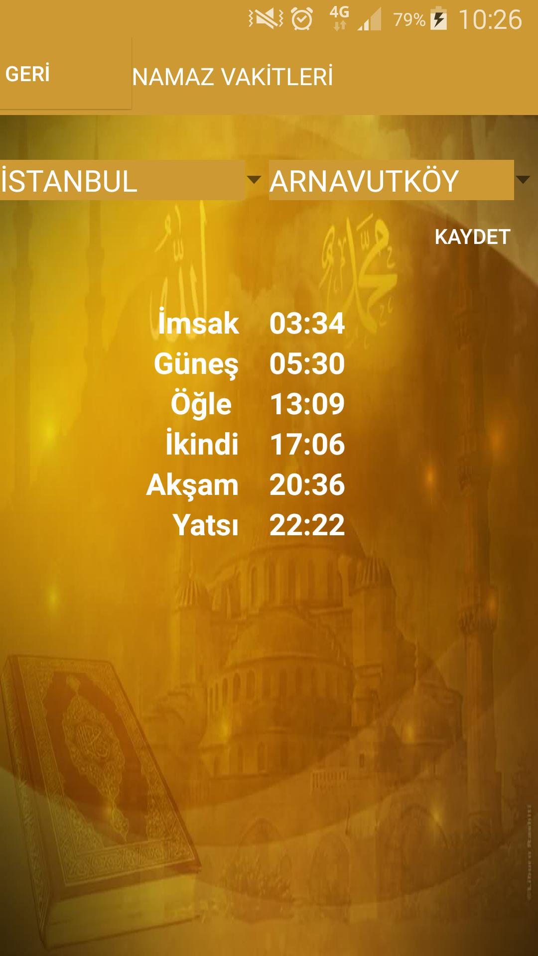 namaz vakitleri 2018 imsakiye for android apk download