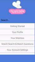 Guide For OkCupid Dating capture d'écran 1