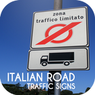 ikon Italy Road Traffic Signs