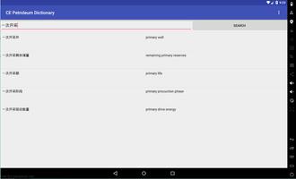 CE Petroleum Dictionary スクリーンショット 1