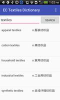 EC Textiles Dictionary Cartaz