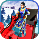 Snow Cart Running Princess APK