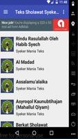 Teks Sholawat Habib Syech Screenshot 1