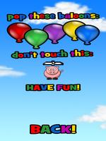 Fly Pig - Balloon Pop screenshot 1