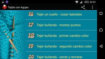 Tejer con Agujas syot layar 3