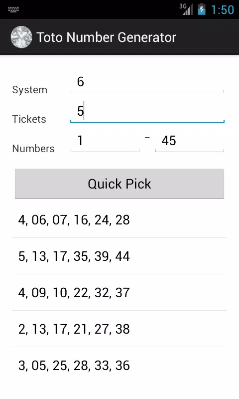 Toto Number Generator APK for Android Download