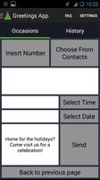 Greetings App capture d'écran 3