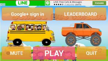 School Bus Racing পোস্টার