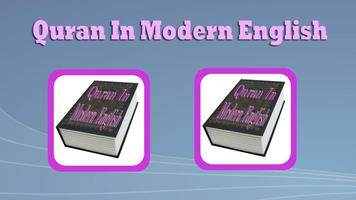 Quran In Modern English Affiche