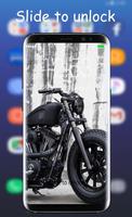 برنامه‌نما Bobber Motorcycle Lock Screen عکس از صفحه