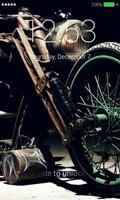 برنامه‌نما Bobber Motorcycle Lock Screen عکس از صفحه