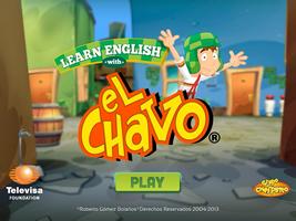 Poster Learn English with El Chavo.
