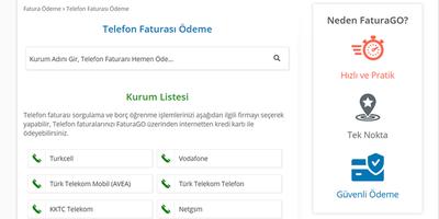 Telefon Faturası Ödeme screenshot 2