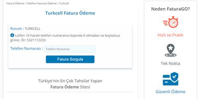 Telefon Faturası Ödeme screenshot 3