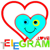 Telegram Love %100 free Dating icon