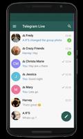 Telegram Live পোস্টার