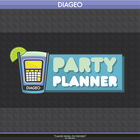 PartyPlanner de DIAGEO Zeichen