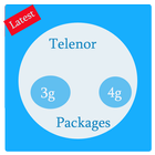 آیکون‌ Internet 3g Telenor Packages