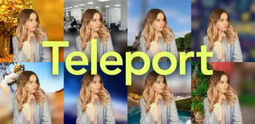 Teleport - Auto Background Blu