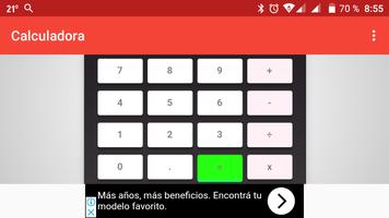 برنامه‌نما Calculadora Cientifica عکس از صفحه