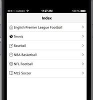 Any Sports Website App Cartaz