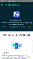 NativeScript poster