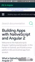 NativeScript screenshot 3