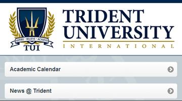 Trident University Ekran Görüntüsü 3