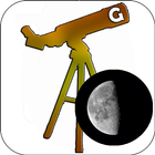 Telescope Galileo style ไอคอน
